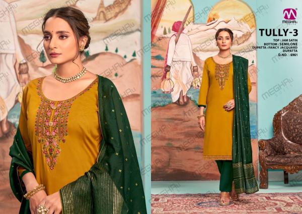 Meghali Tully 3 Beautiful Ethnic Wear Salwar 